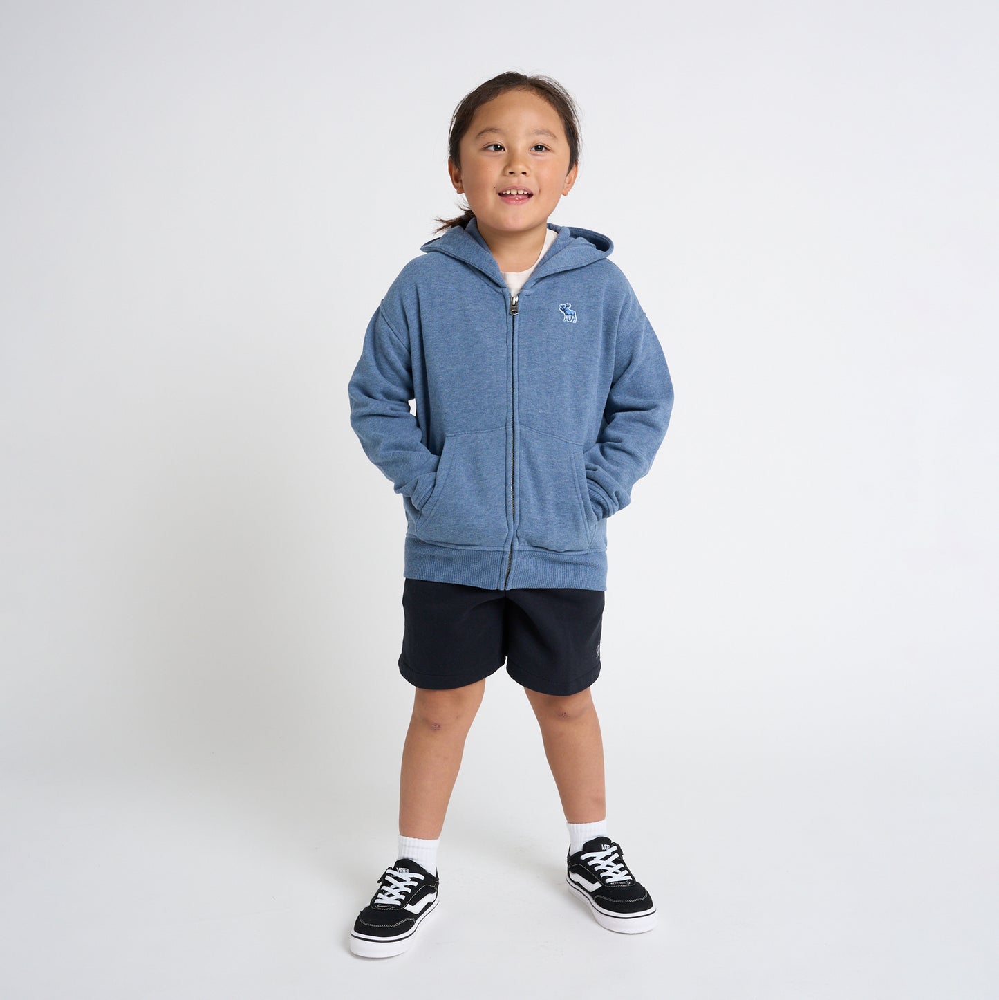 【110-170cm】 トレーナー/パーカー A&F(アバクロンビー&フィッチ) AFB ESSENTIALS FULL ZIP HOODIE