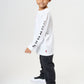 キッズ(105-120cm)  JORDAN(ジョーダン) 長袖Tシャツ JDB MJ AIR HBR LS SHIRT