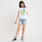 【110-170cm】  A&F(アバクロンビー&フィッチ) ハーフパンツ AFG LR MIDI DESTORY DENIM SHOR