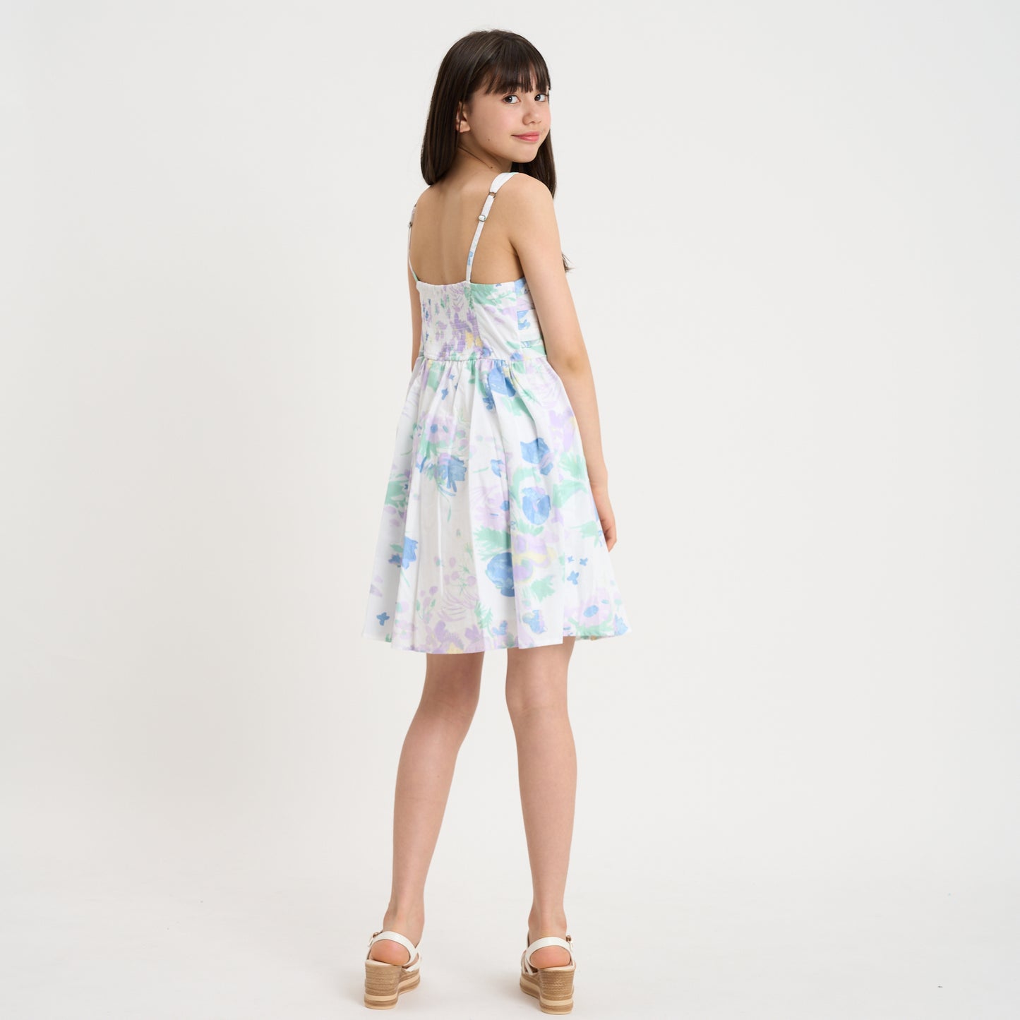 【110-170cm】  A&F(アバクロンビー&フィッチ) ワンピース AFG EMERSON BUBBLE MINI DRESS