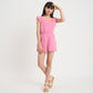 【110-170cm】  A&F(アバクロンビー&フィッチ) ロンパース AFG FLUTTER SLEEVE EYELET ROMP