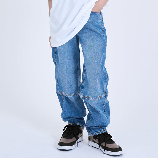 【110-170cm】 パンツ A&F(アバクロンビー&フィッチ) AFG HIGH RISE BALLOON JEANS