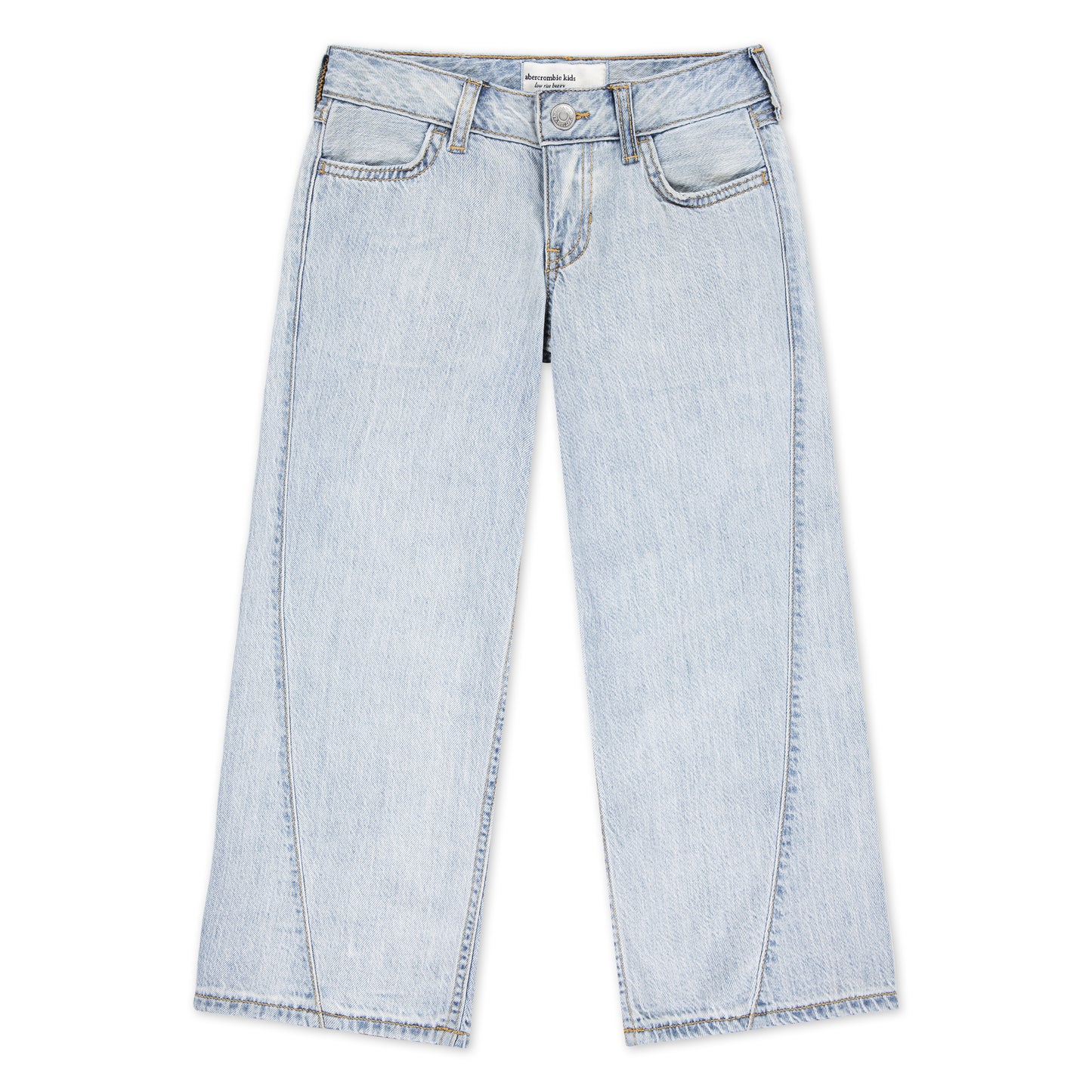 【110-170cm】  A&F(アバクロンビー&フィッチ)  AFG LOW RISE SEAMED BAGGY JEAN