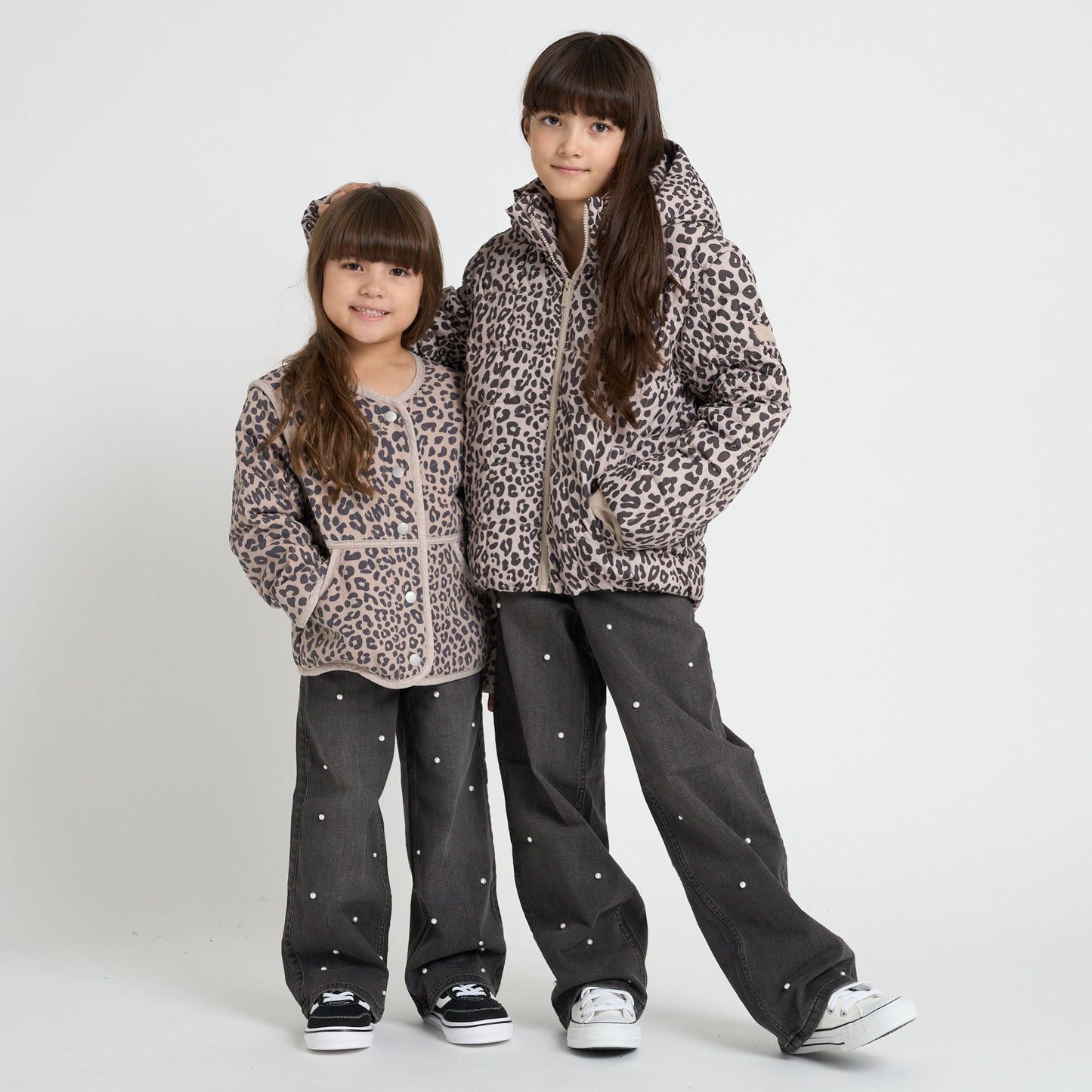 【110-170cm】 パンツ A&F(アバクロンビー&フィッチ) AFG HR WIDE LEG EMBELLISHED JE