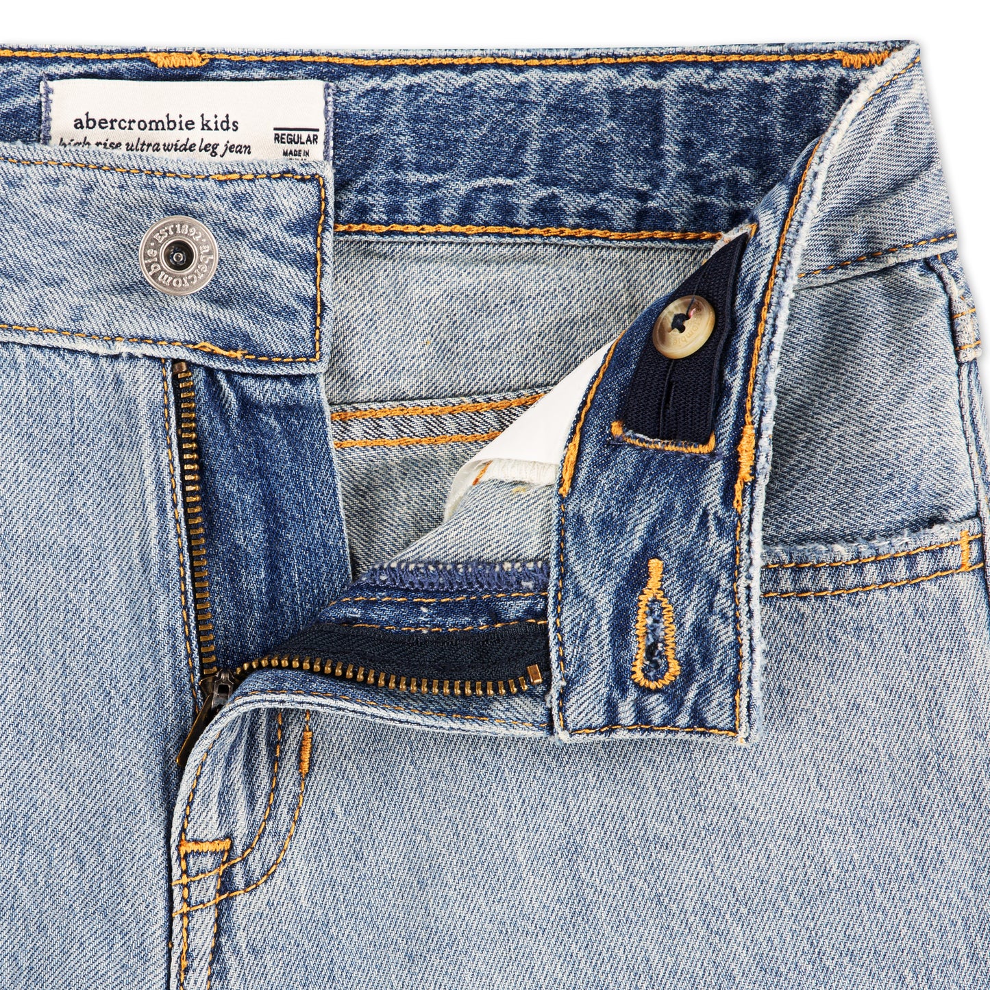 【110-170cm】 パンツ A&F(アバクロンビー&フィッチ) AFG HIGH RISE ULTRA WIDE LEG J