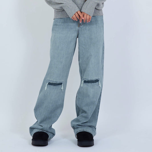 【110-170cm】 パンツ A&F(アバクロンビー&フィッチ) AFG HIGH RISE ULTRA WIDE LEG J