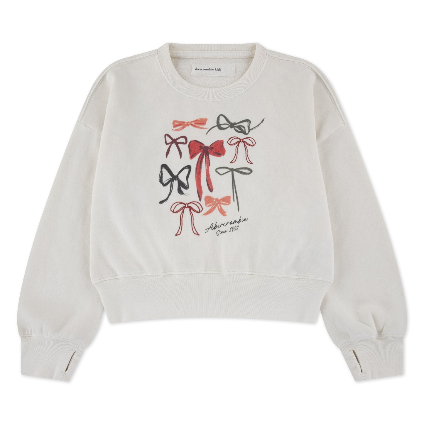 【110-170cm】 トレーナー/パーカー A&F(アバクロンビー&フィッチ) AFG SHINE LOGO CREW