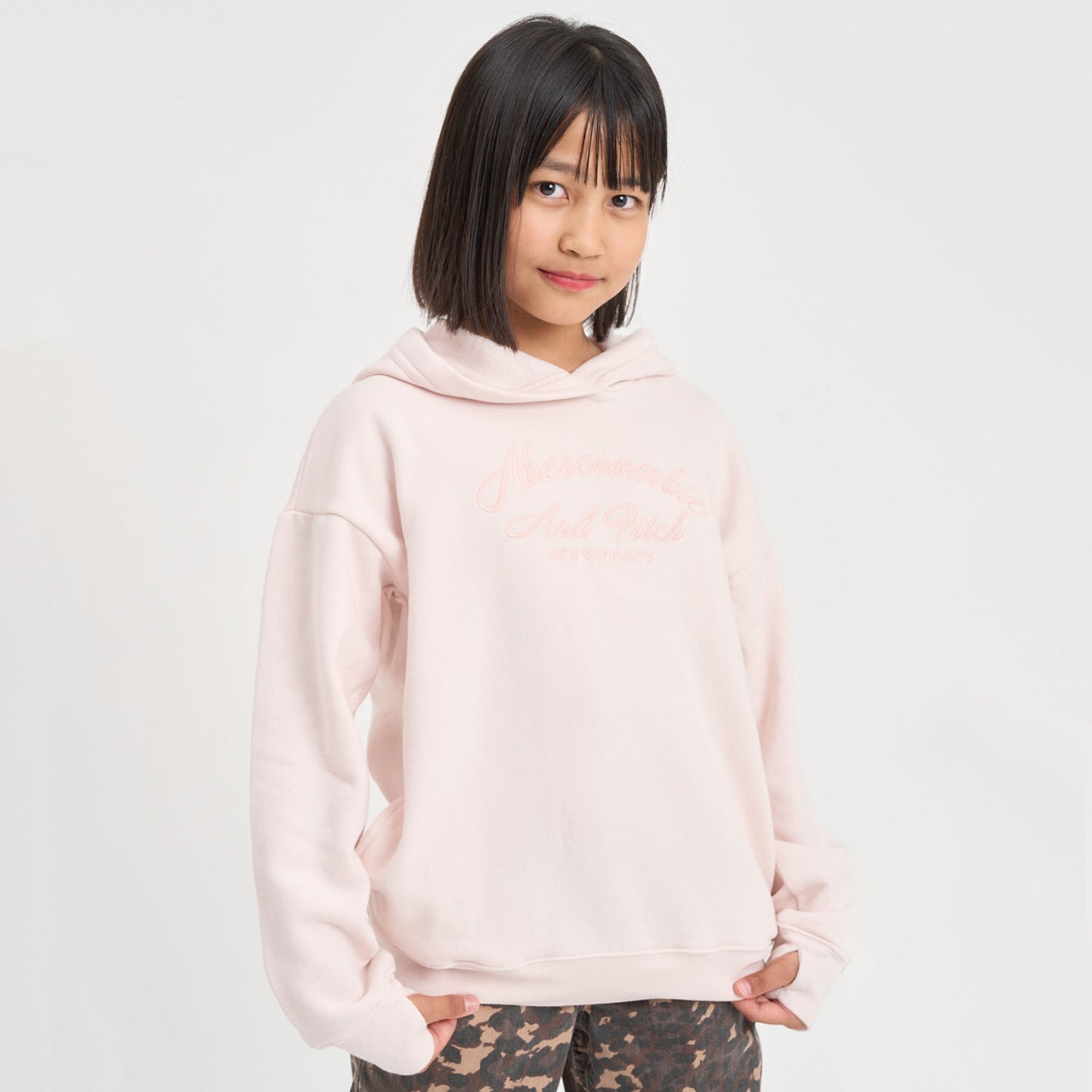 【110-170cm】 トレーナー/パーカー A&F(アバクロンビー&フィッチ) AFG LOGO PULLOVER HOODIE