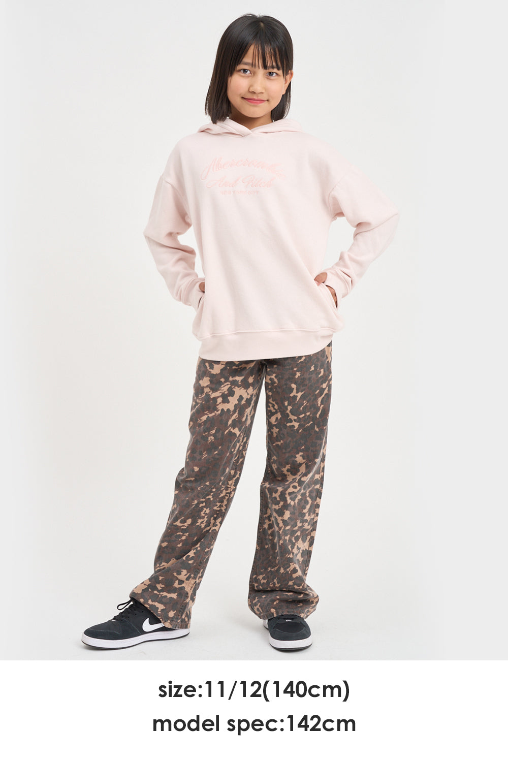 【110-170cm】 トレーナー/パーカー A&F(アバクロンビー&フィッチ) AFG LOGO PULLOVER HOODIE