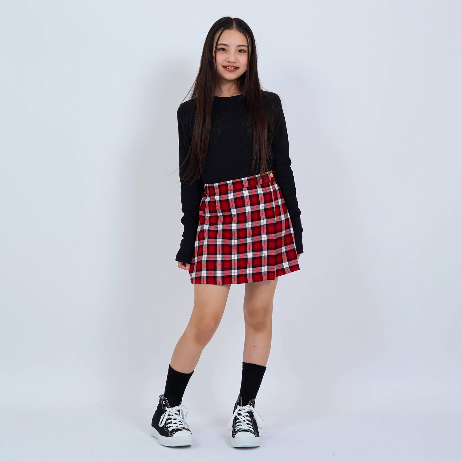 110-170cm】 A&F(アバクロンビー&フィッチ) スカート AFG PLAID WRAP