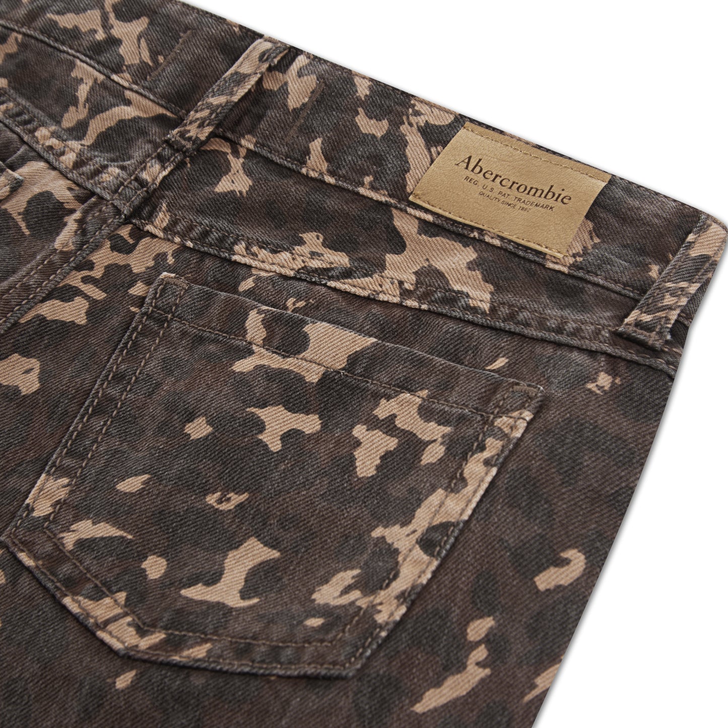 【110-170cm】 パンツ A&F(アバクロンビー&フィッチ) AFG PRINTED BAGGY JEANS