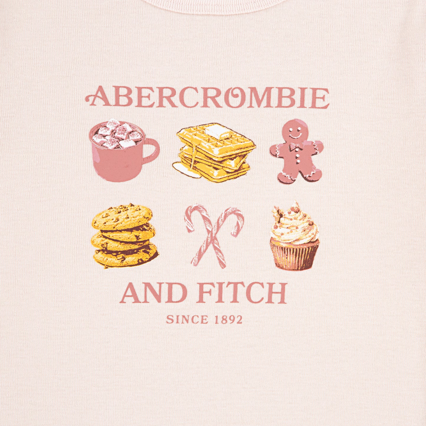 【110-170cm】 Tシャツ A&F(アバクロンビー&フィッチ) AFG HOT COCOA CLUB LS TEE