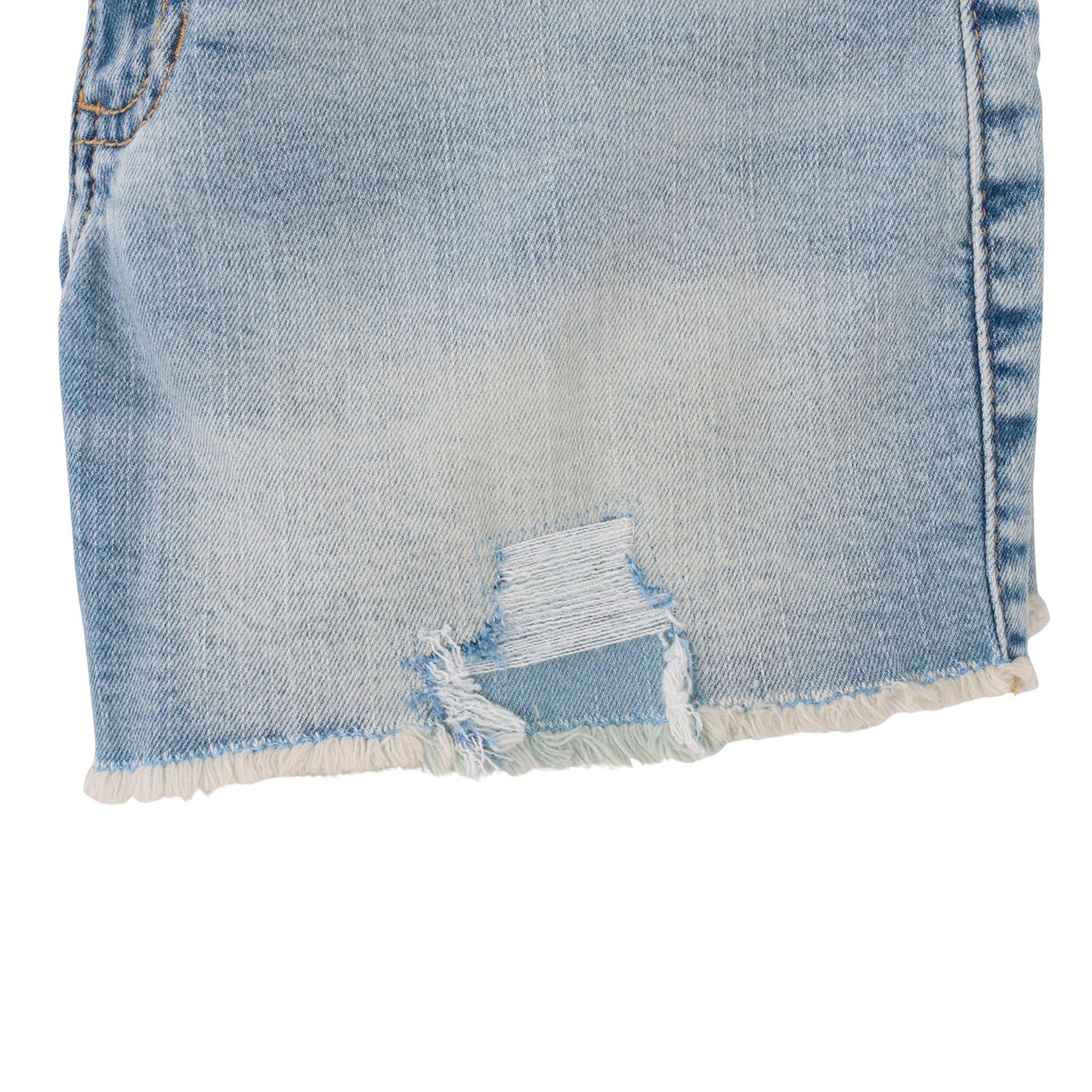 【110-170cm】  A&F(アバクロンビー&フィッチ) ハーフパンツ AFG LR MIDI DESTORY DENIM SHOR