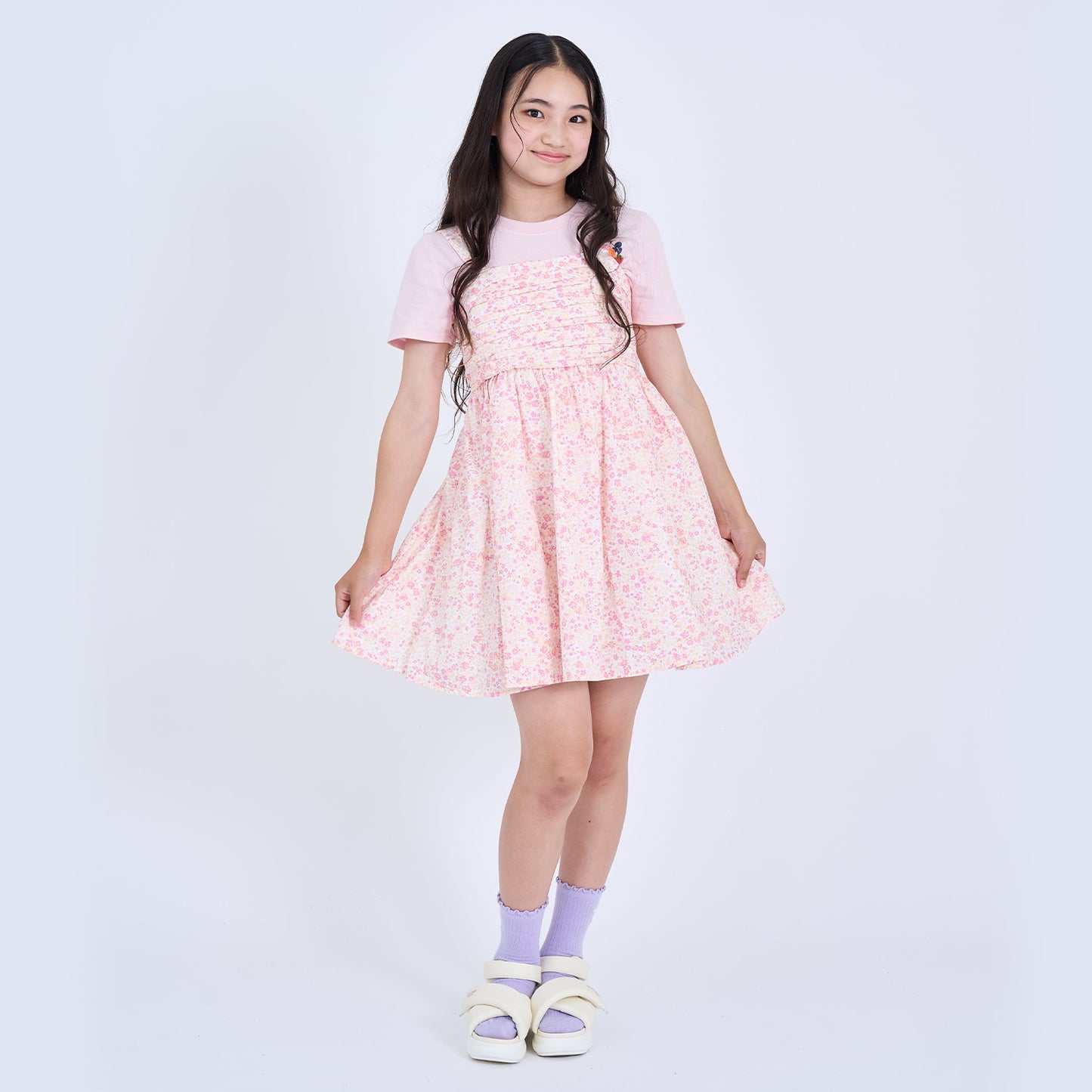 【110-170cm】  A&F(アバクロンビー&フィッチ) ワンピース AFG EMERSON BUBBLE MINI DRESS