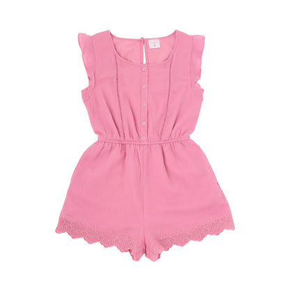 【110-170cm】  A&F(アバクロンビー&フィッチ) ロンパース AFG FLUTTER SLEEVE EYELET ROMP