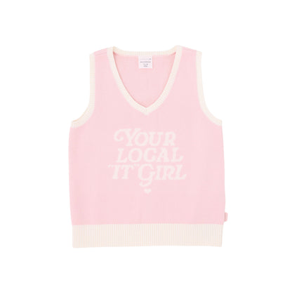 【110-170cm】  A&F(アバクロンビー&フィッチ) セーター AFG LOCAL GIRL INTARSIA VEST