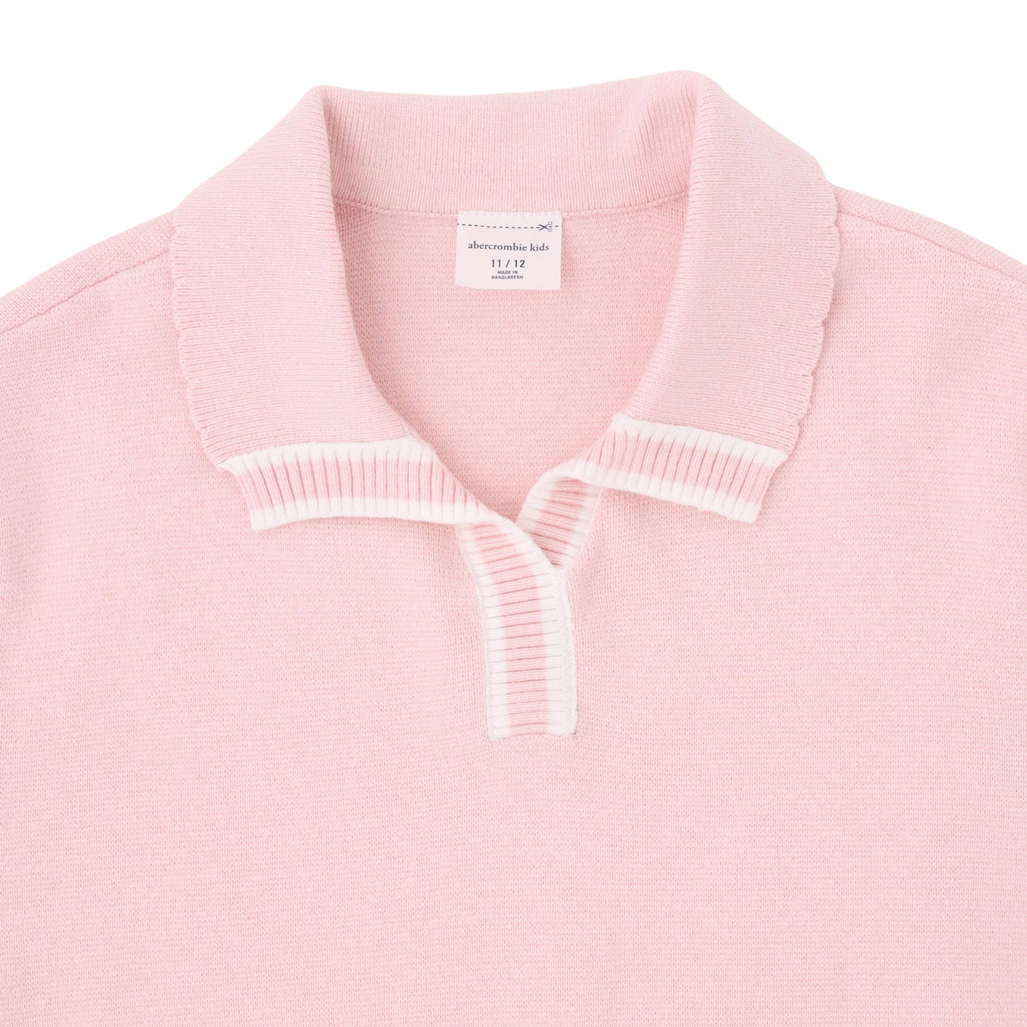 【110-170cm】  A&F(アバクロンビー&フィッチ) セーター AFG SHORT SLEEVE COLLAR SWEATE