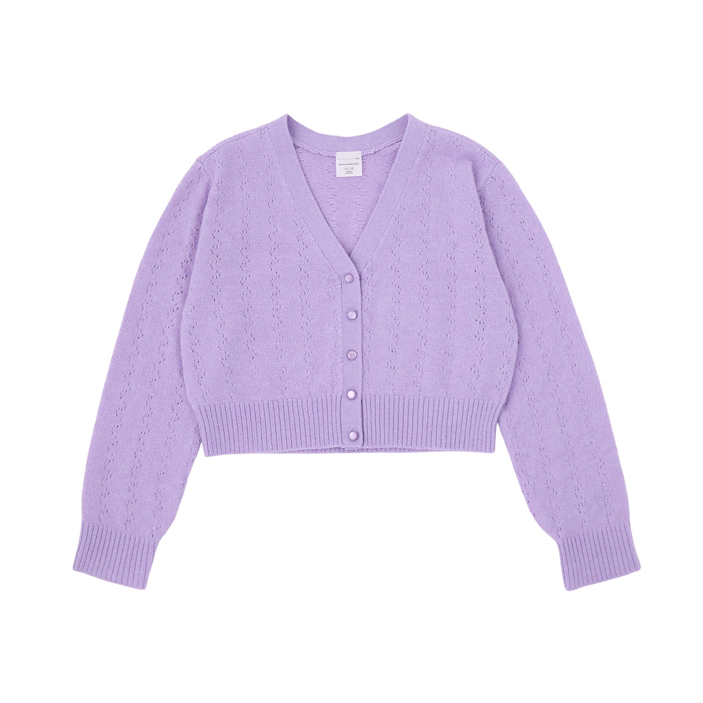 【110-170cm】  A&F(アバクロンビー&フィッチ) カーディガン AFG POINTELLE CARDIGAN