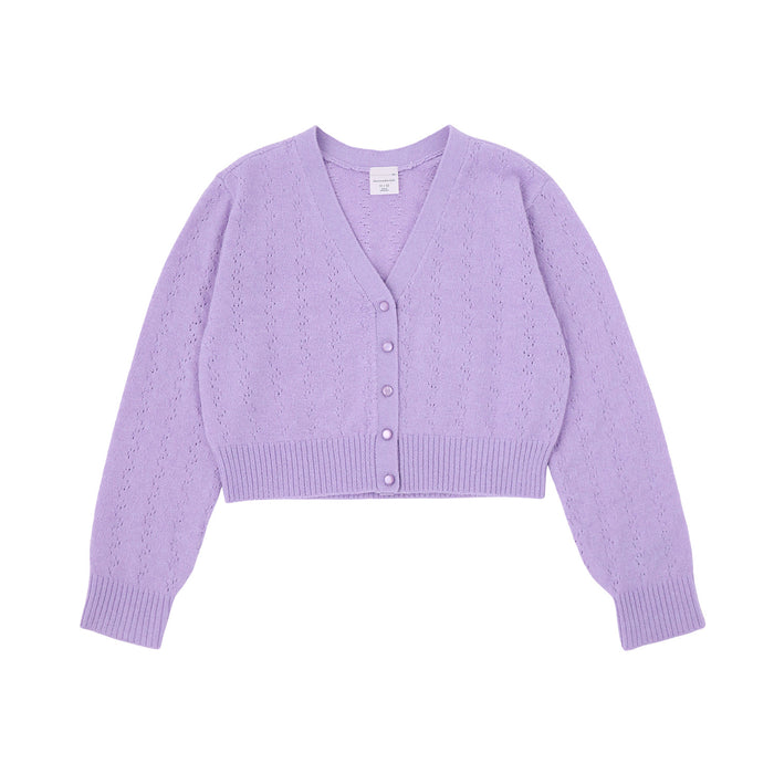 【110-170cm】  A&F(アバクロンビー&フィッチ) カーディガン AFG POINTELLE CARDIGAN