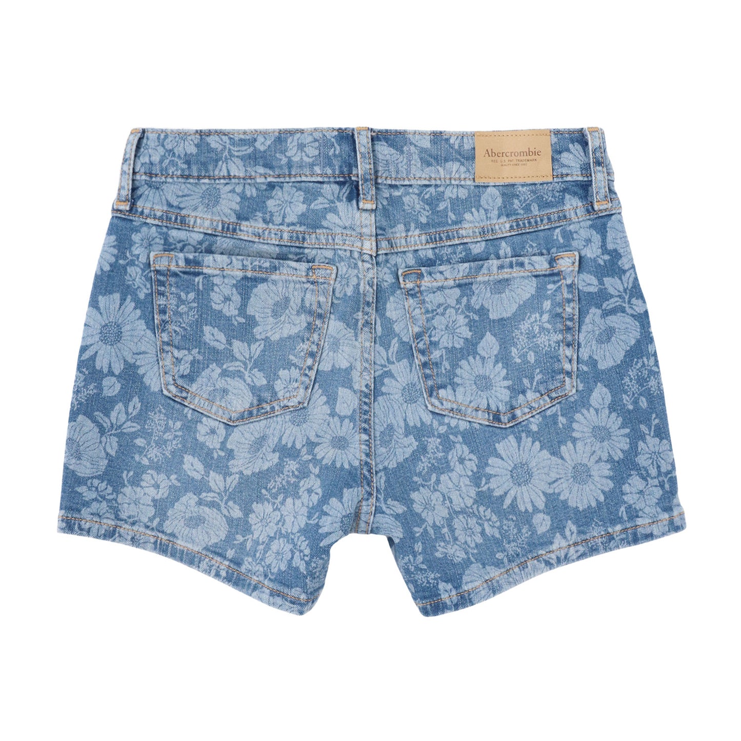【110-170cm】  A&F(アバクロンビー&フィッチ) ハーフパンツ AFG HR RELAXED FLORAL DENIM SH