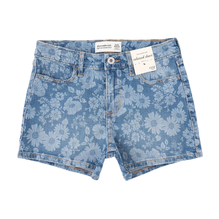 【110-170cm】  A&F(アバクロンビー&フィッチ) ハーフパンツ AFG HR RELAXED FLORAL DENIM SH