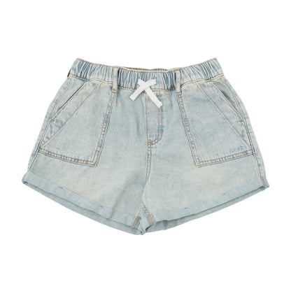 【110-170cm】  A&F(アバクロンビー&フィッチ) ハーフパンツ AFG HR PULL ON RELAX DENIM SHO