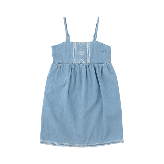 【110-170cm】  A&F(アバクロンビー&フィッチ) ワンピース AFG DENIM SHIFT DRESS