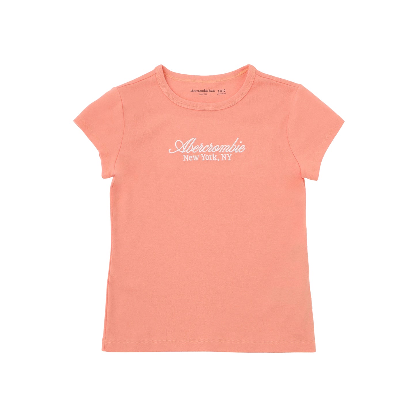 【110-170cm】  A&F(アバクロンビー&フィッチ) 半袖Tシャツ AFB CORE SCRIPT BABY TEE