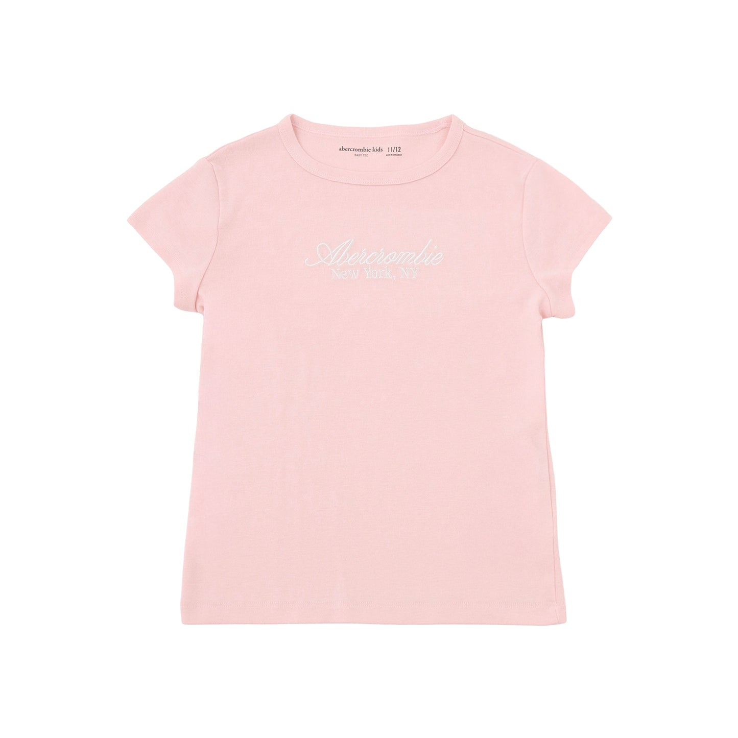 【110-170cm】  A&F(アバクロンビー&フィッチ) 半袖Tシャツ AFB CORE SCRIPT BABY TEE