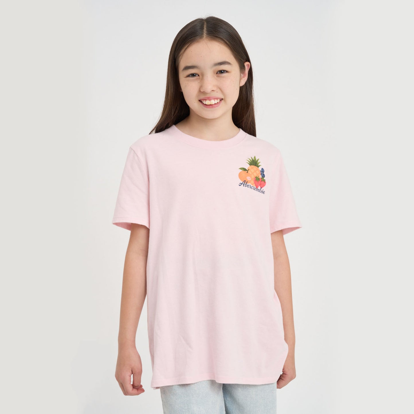 【110-170cm】  A&F(アバクロンビー&フィッチ) 半袖Tシャツ AFG FRUIT STAND OVERSIZE TEE