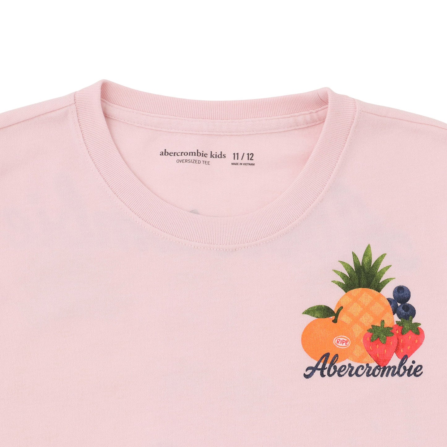 【110-170cm】  A&F(アバクロンビー&フィッチ) 半袖Tシャツ AFG FRUIT STAND OVERSIZE TEE