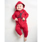 JORDAN(ジョーダン) JDB HBR JUMPMAN HOODED CVERALL ベビー (60-70cm)
