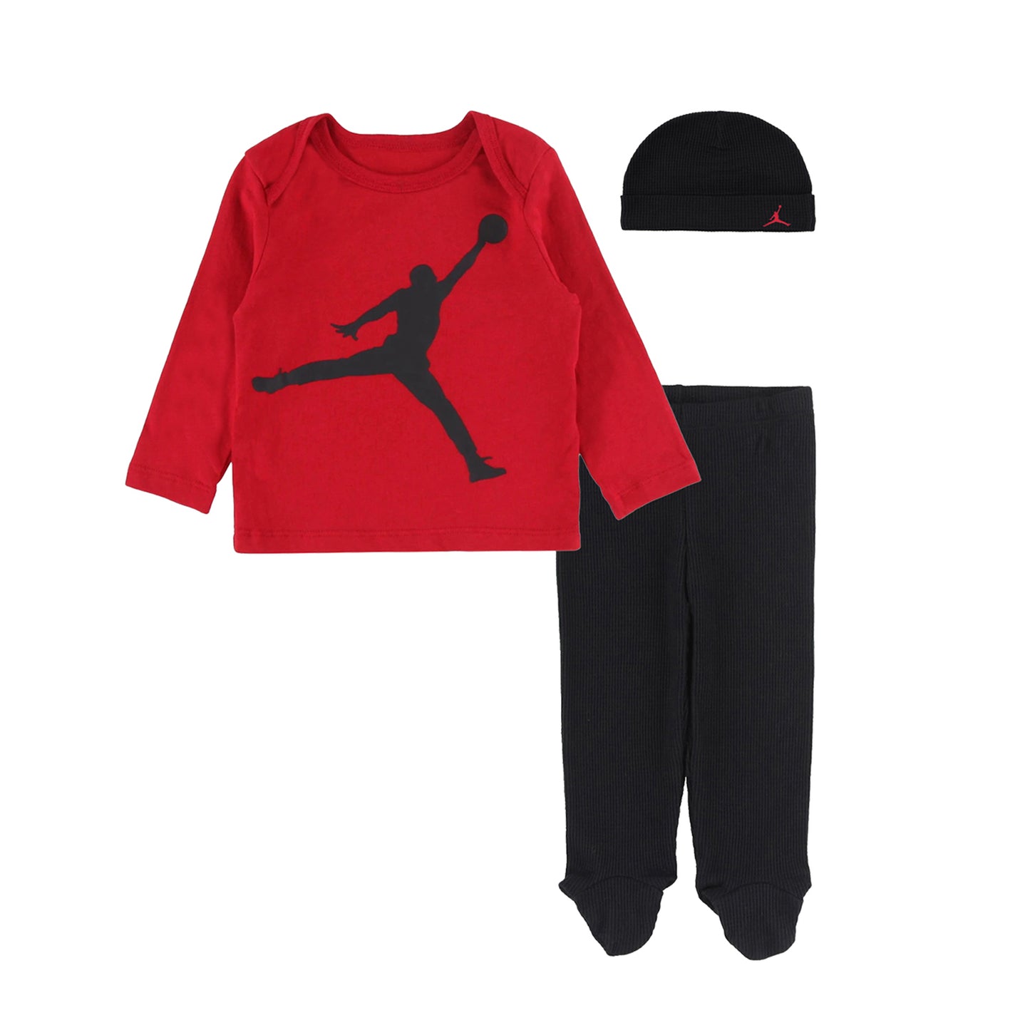 ベビー(55-70cm) セット商品 JORDAN(ジョーダン) JDN JORDAN FOOTED 3PC SET