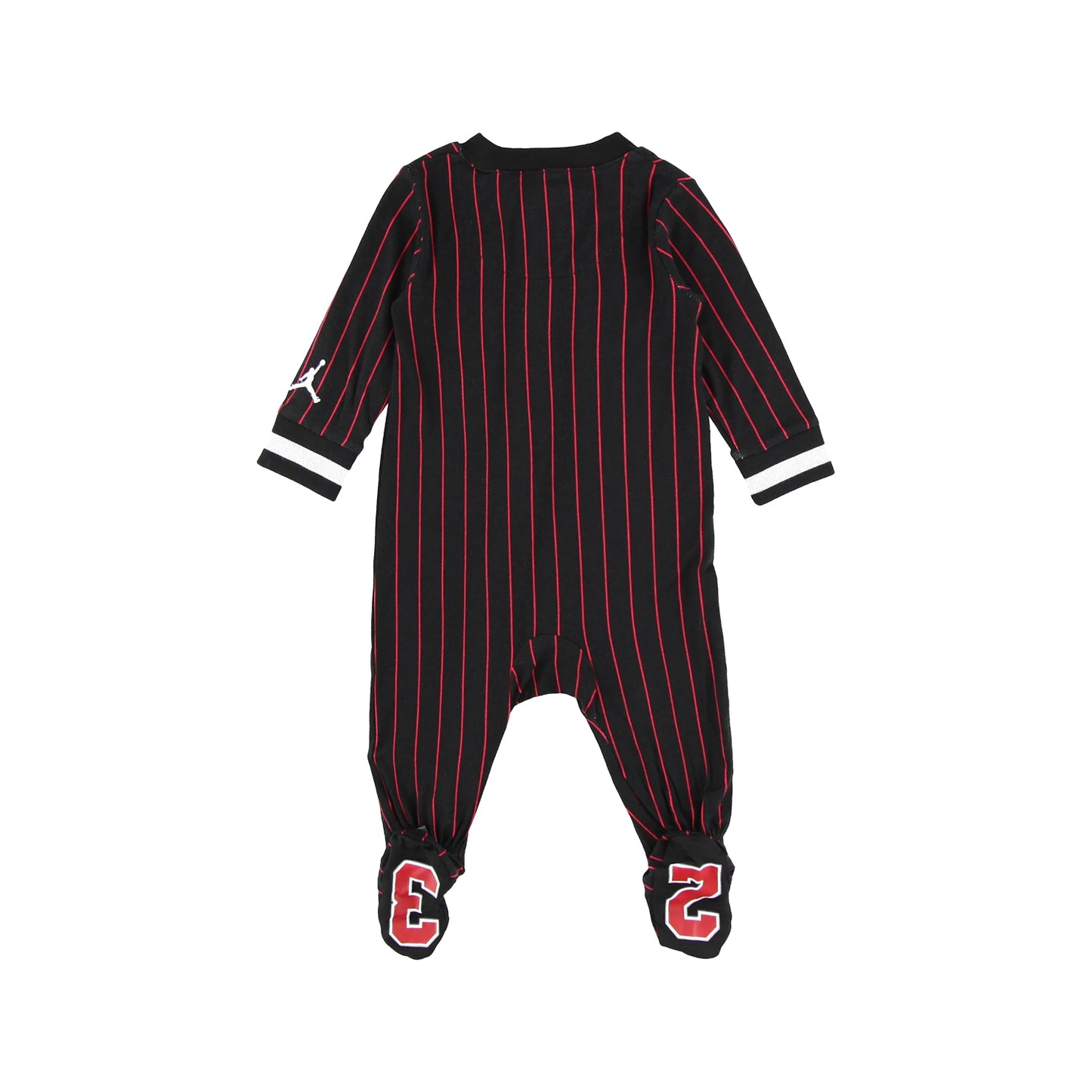 ベビー(55-70cm) ロンパース JORDAN(ジョーダン) JDN MJ 23 JERSEY FOOTED COVERA