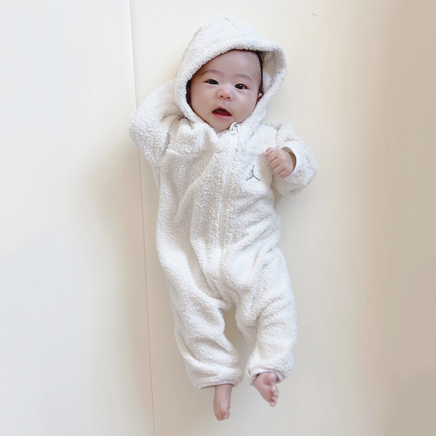 ベビー(55-70cm) ロンパース JORDAN(ジョーダン) JDN MOUNTAINSIDE BOUCLE COVERA