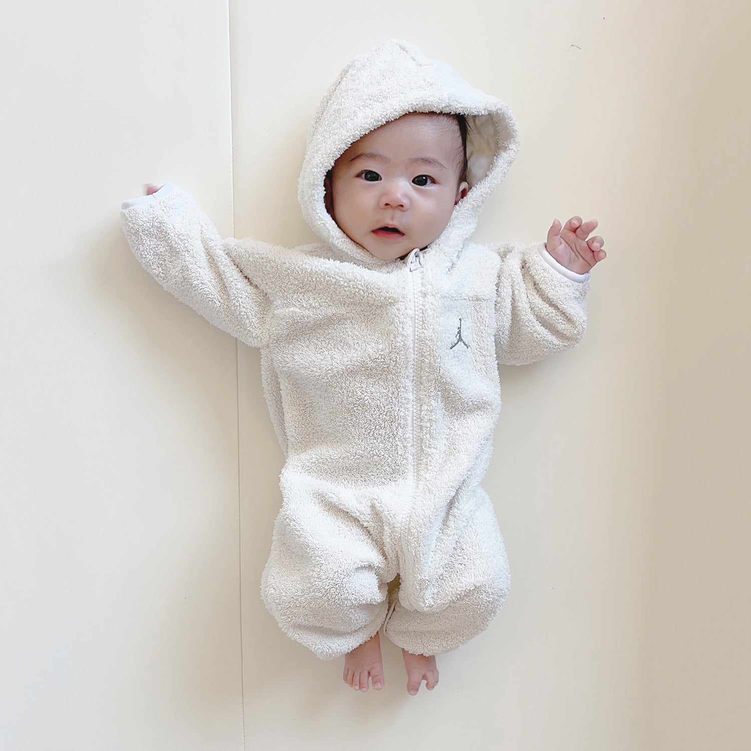 超美品⭐︎ Patagonia ベビー　モコモコロンパース　70 BABY】韓国風もこもこロンパース | Dreambaby
