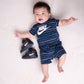 ベビー(55-70cm) ロンパース NIKE(ナイキ) NKN AOP JERSEY ROMPER