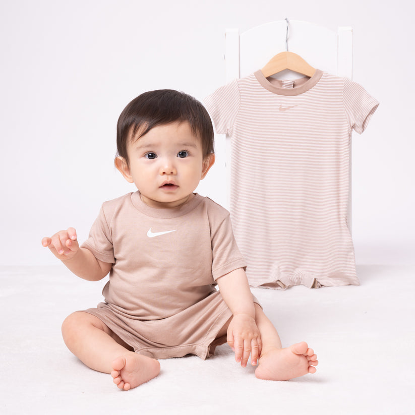 【公式限定】ベビー(55-70cm)  NIKE(ナイキ) ロンパース NKN ESSENTAILS 2PK ROMPER