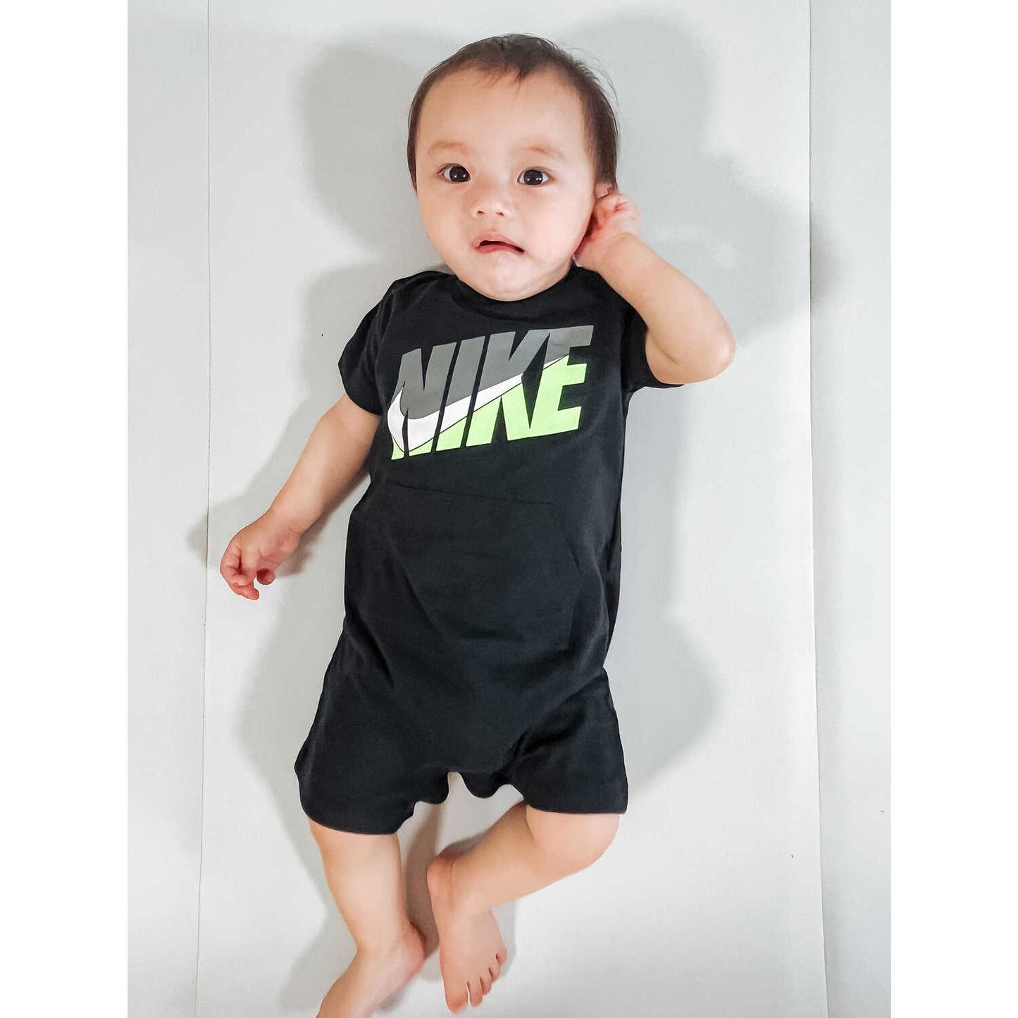 ベビー(55-70cm) ロンパース NIKE(ナイキ) NKB ROMPER