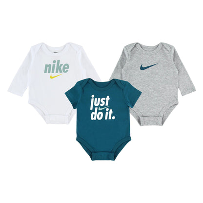 ベビー(3M) セット商品 NIKE(ナイキ) NKN E1D1 3 PK BODYSUIT