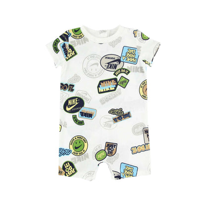 ベビー(60-70cm) ロンパース NIKE(ナイキ) NKB B NSW AOP TEE ROMPER