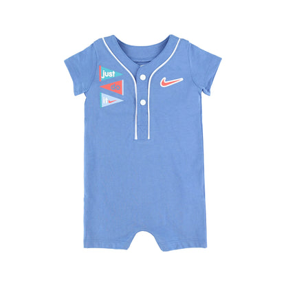 ベビー(55-70cm) ロンパース NIKE(ナイキ) NKN E1D1 SS SHORT COVERALL