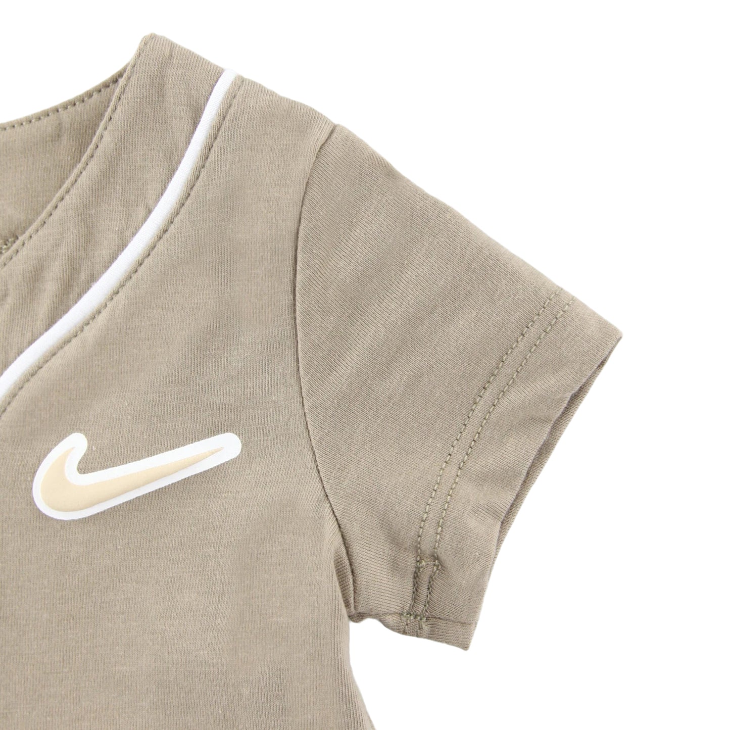 ベビー(55-70cm) ロンパース NIKE(ナイキ) NKN E1D1 SS SHORT COVERALL