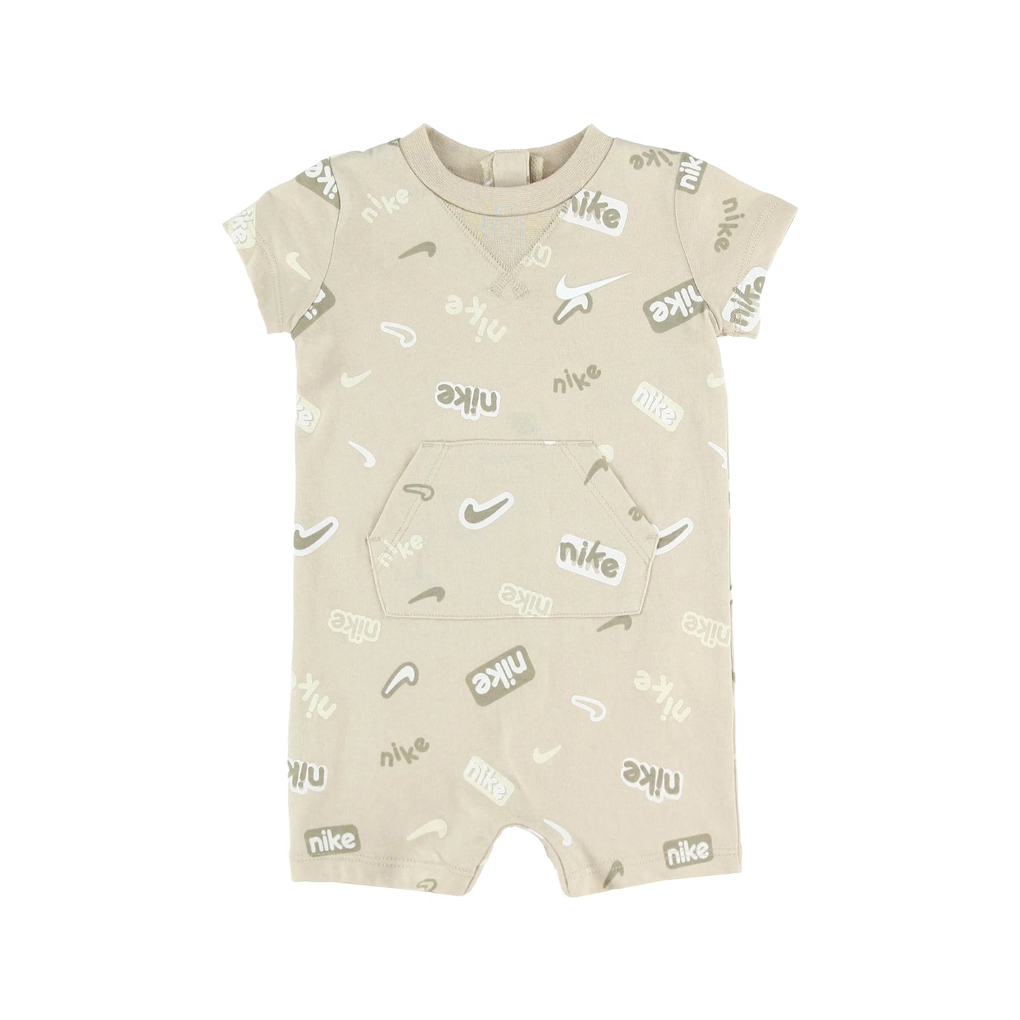 ベビー(55-70cm) ロンパース NIKE(ナイキ) NKN E1D1 SHORT SLV SHORT COVER