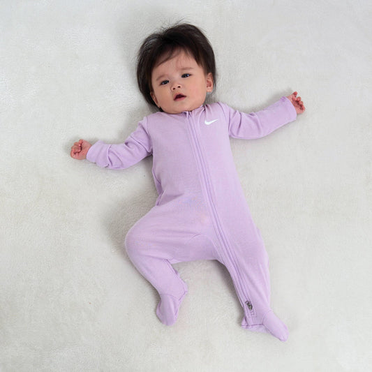 ベビー(55-70cm) ロンパース NIKE(ナイキ) NKN BABY ESSENT POINTELLE CVER