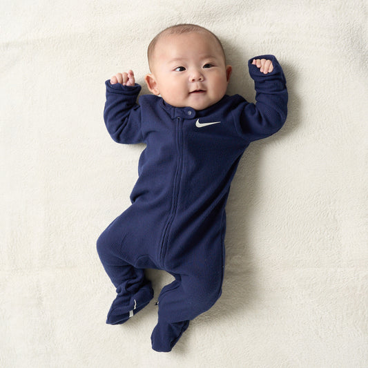 ベビー(55-70cm) ロンパース NIKE(ナイキ) NKN VISCOSE WAFFLE FOOTED COVE