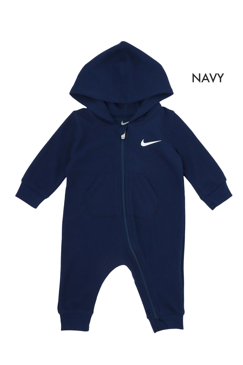 【公式限定】ベビー(55-70cm)  NIKE(ナイキ) ロンパース NKN NON-FOOTED WAFFLE COVERALL