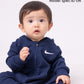 【公式限定】ベビー(55-70cm)  NIKE(ナイキ) ロンパース NKN NON-FOOTED WAFFLE COVERALL