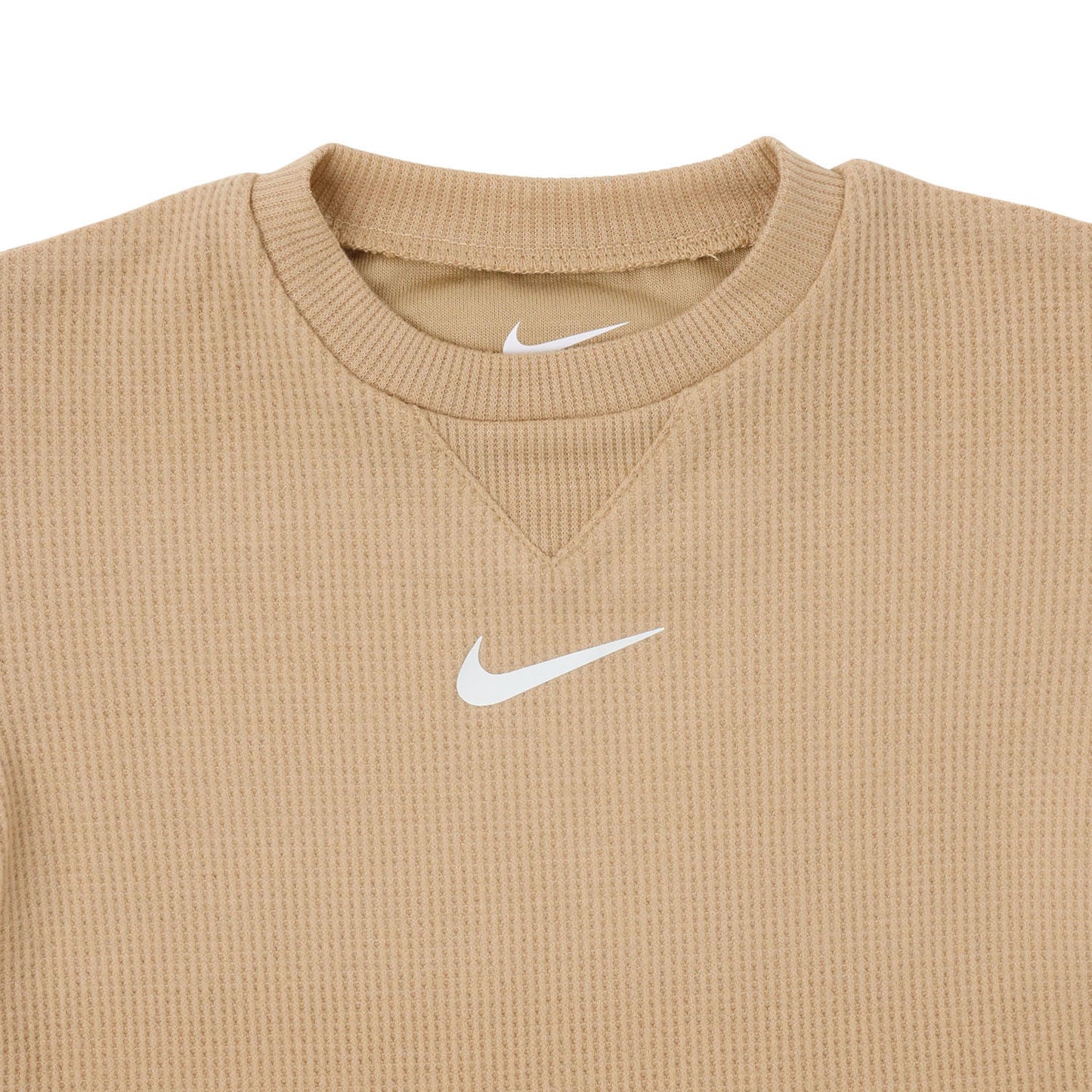 【公式限定】ベビー(55-70cm)  NIKE(ナイキ) ロンパース NKN LBR WAFFLE ROMPER
