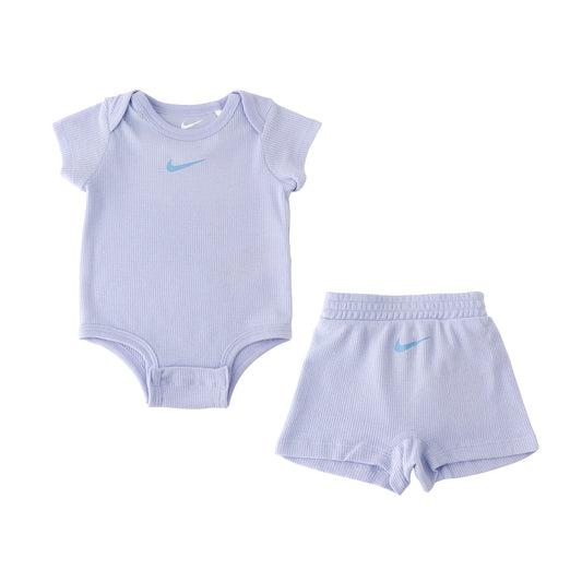 【公式限定】ベビー(55-70cm)  NIKE(ナイキ) セットアップ NKN WAFFLE BODYSUIT SHORT SET